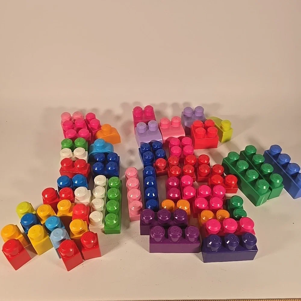 Mega Bloks First Building Blocks Classic Over 50 Pieces‎ Builders Toy Set